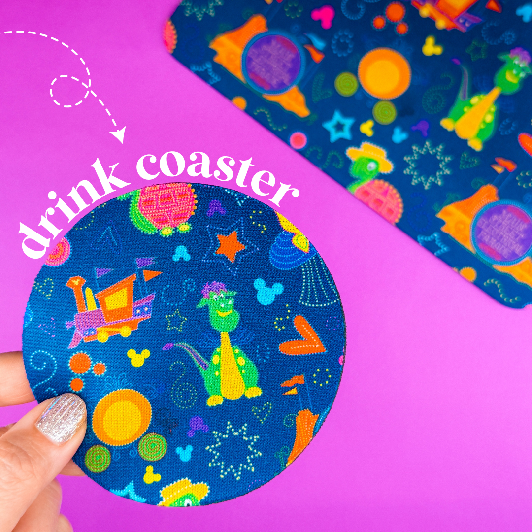 Mousepad + Coaster - Electrical Parade