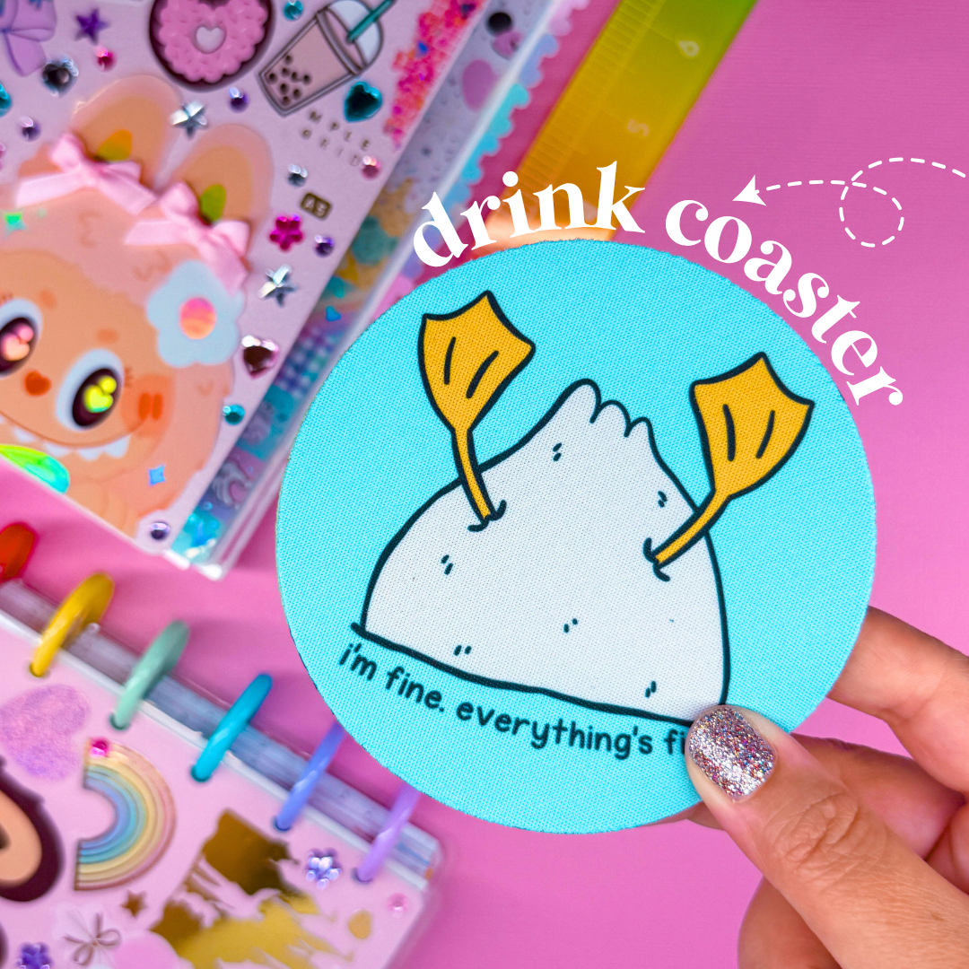 Drink Coaster - It's Fine Goose