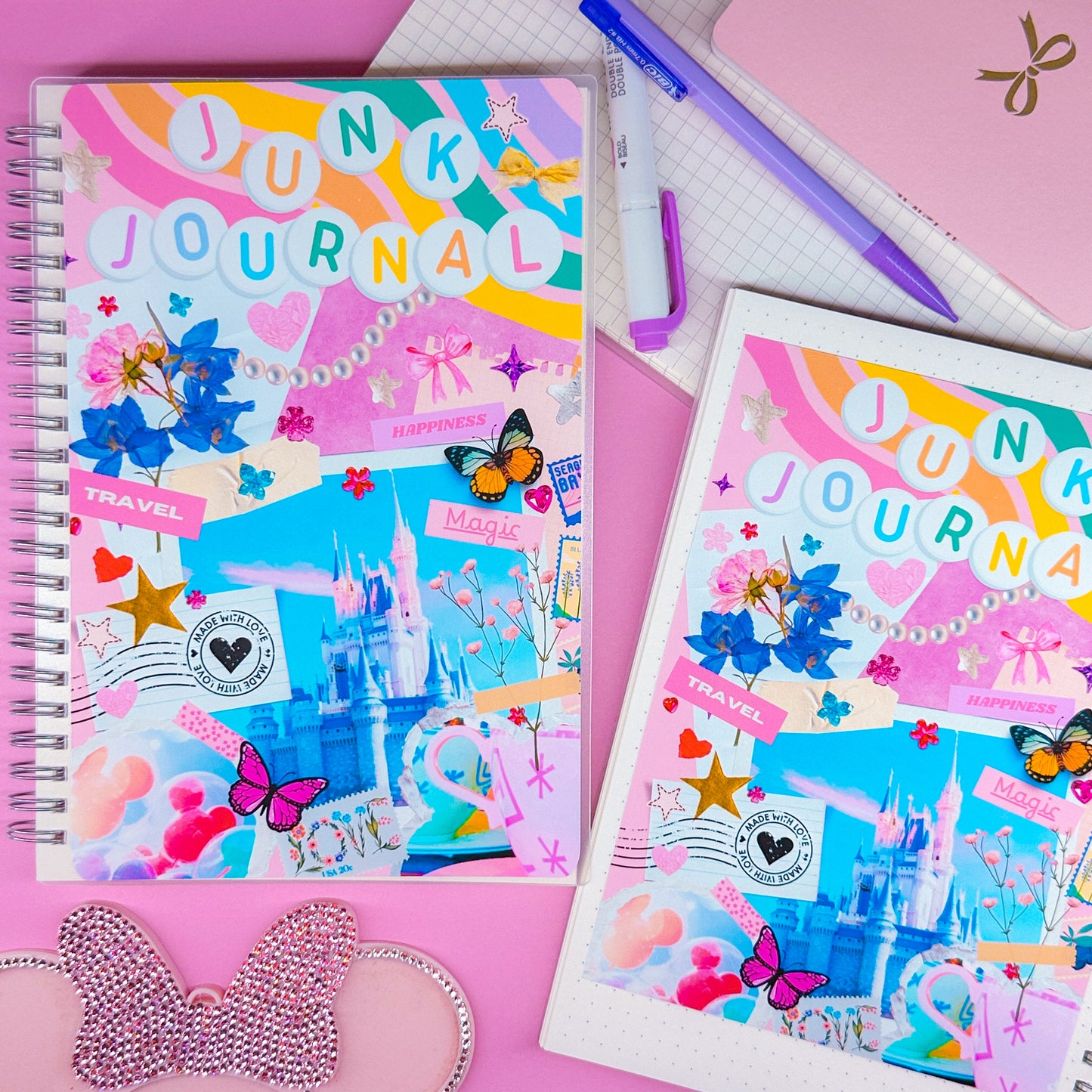 *DIGITAL DOWNLOAD ONLY* Junk Journal Collage (COVER SIZE)