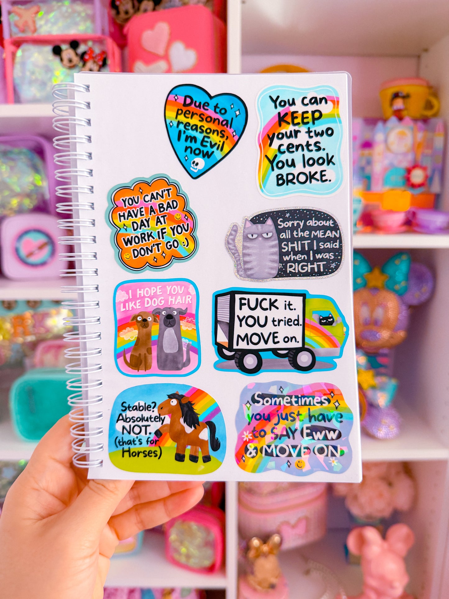 Waterproof Sticker - Hope You Like Dog Hair