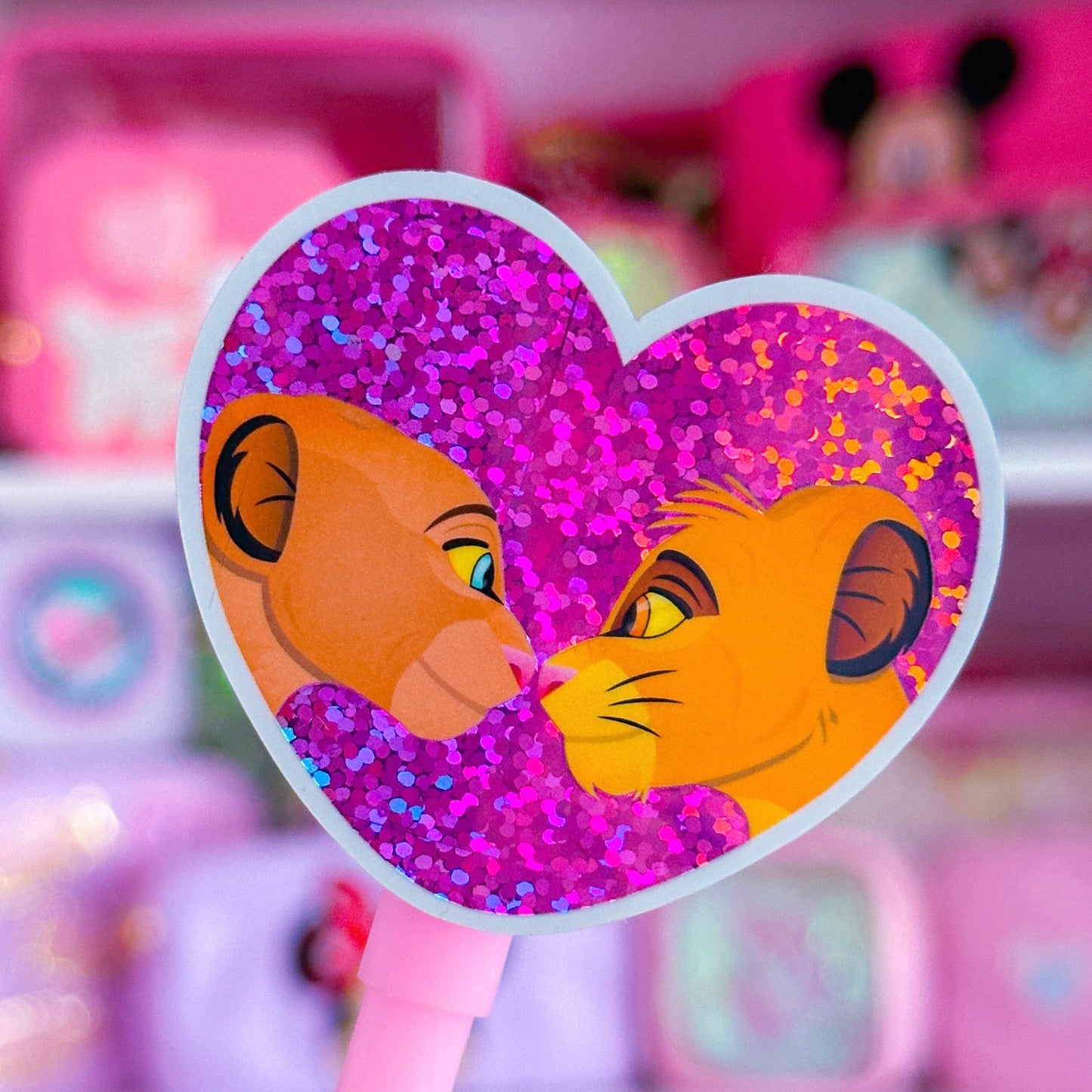 Waterproof Sticker - (Lion King) Love At First Roar