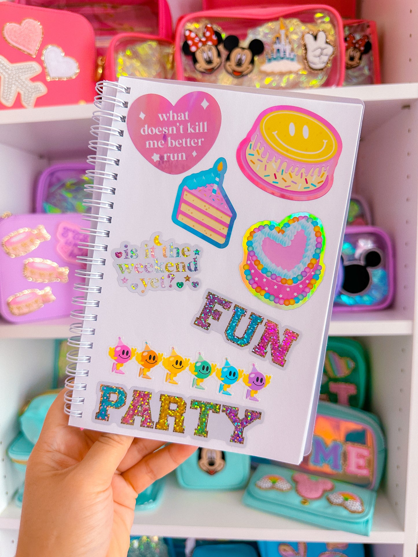Waterproof Sticker - Balloon Cart