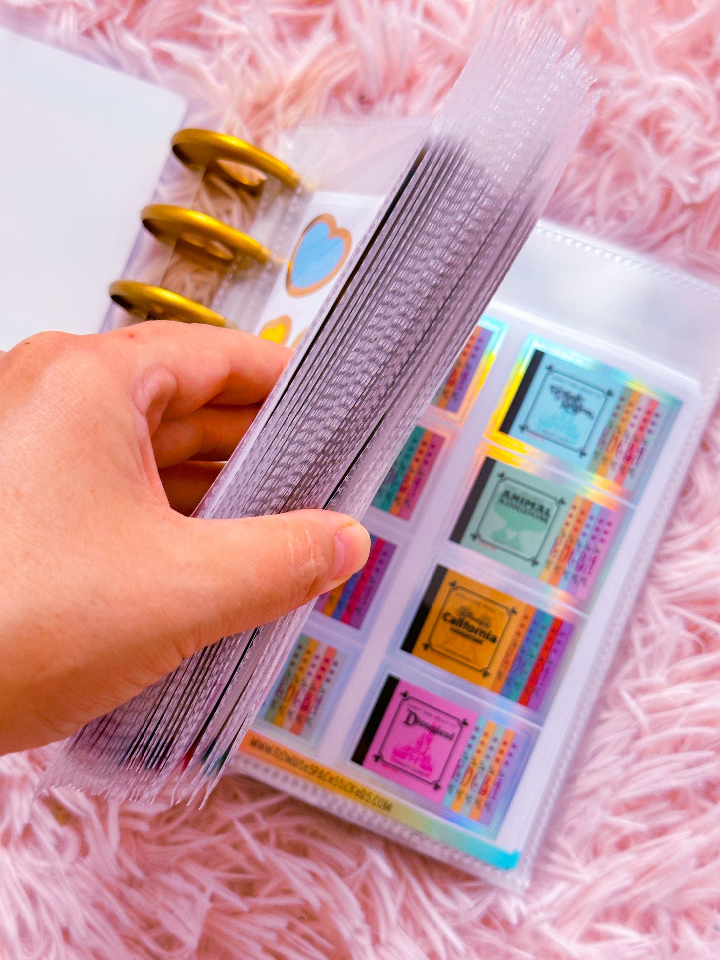 Sticker Storage - BUILD YOUR OWN Disc Album