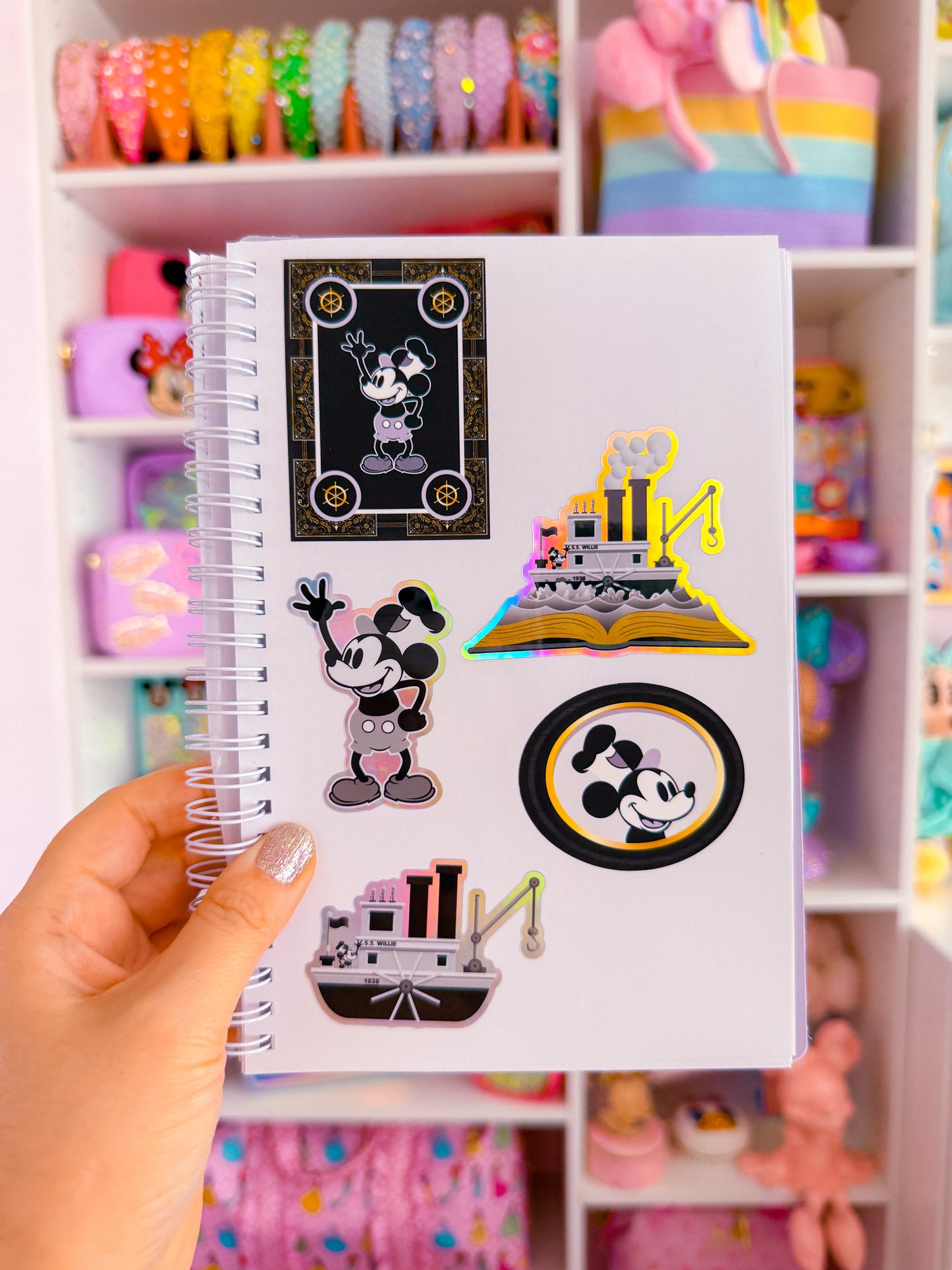 Waterproof Sticker - (Steamboat Willie) Willie