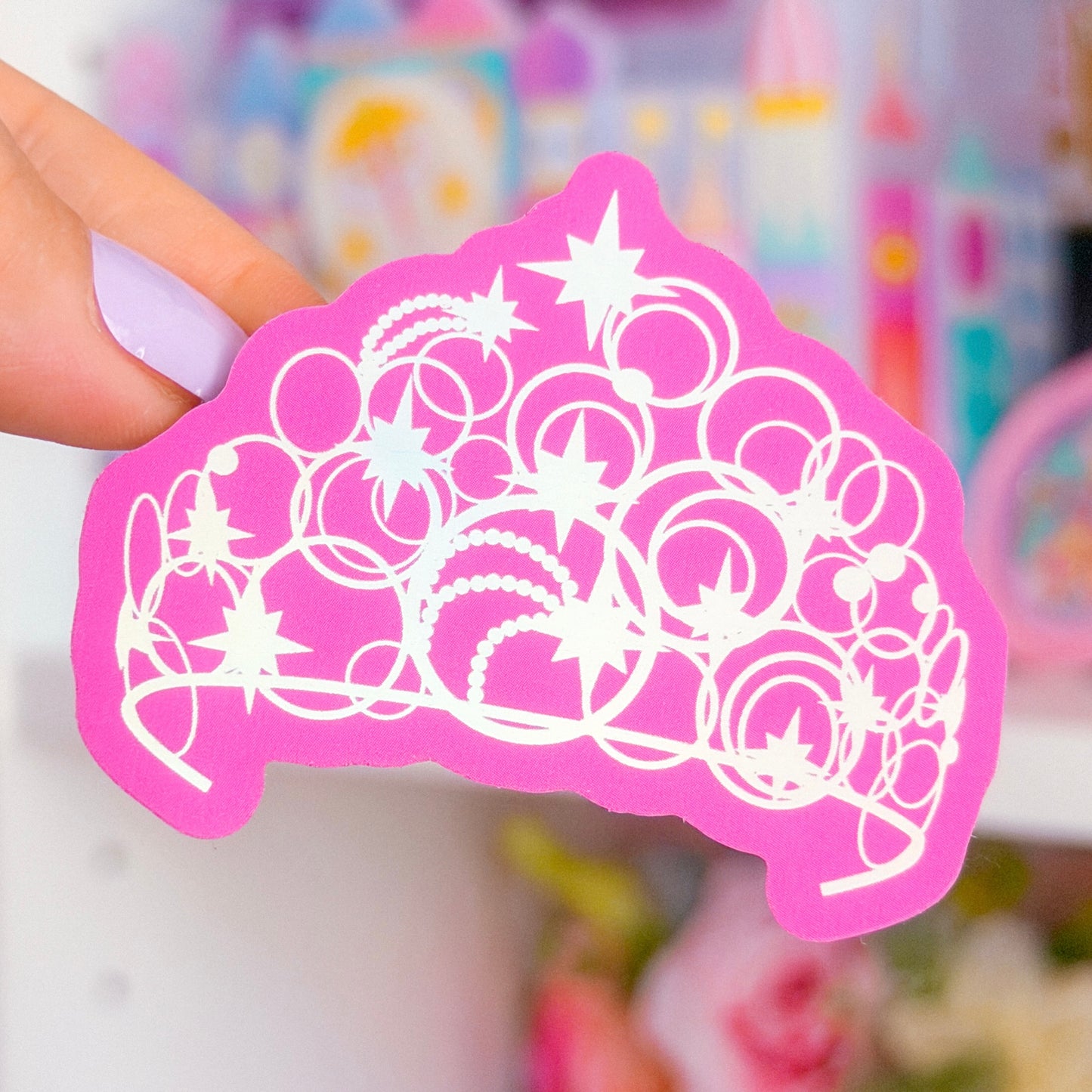*DOLLAR DEAL* Waterproof Sticker - Glinda CROWN