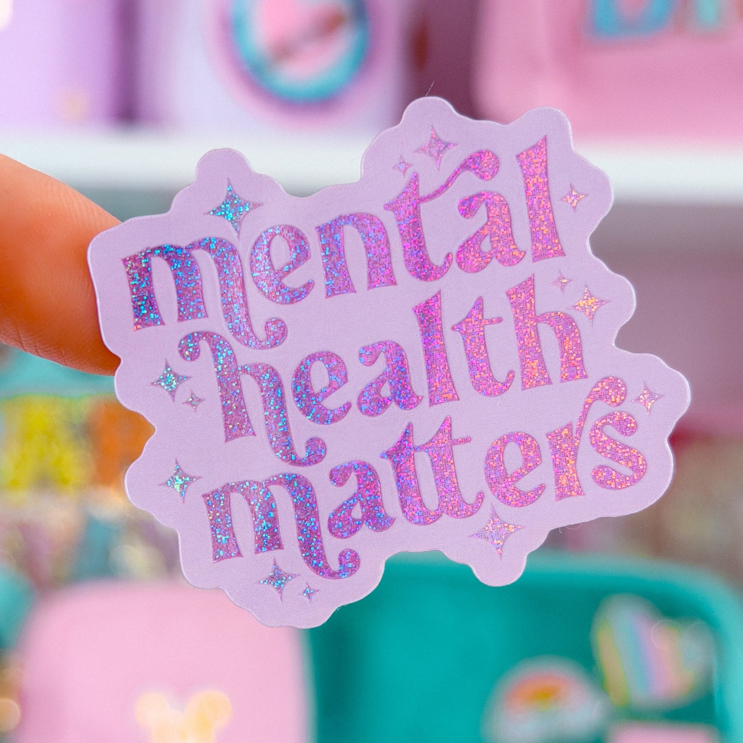 Waterproof Sticker - Mental Health Matters