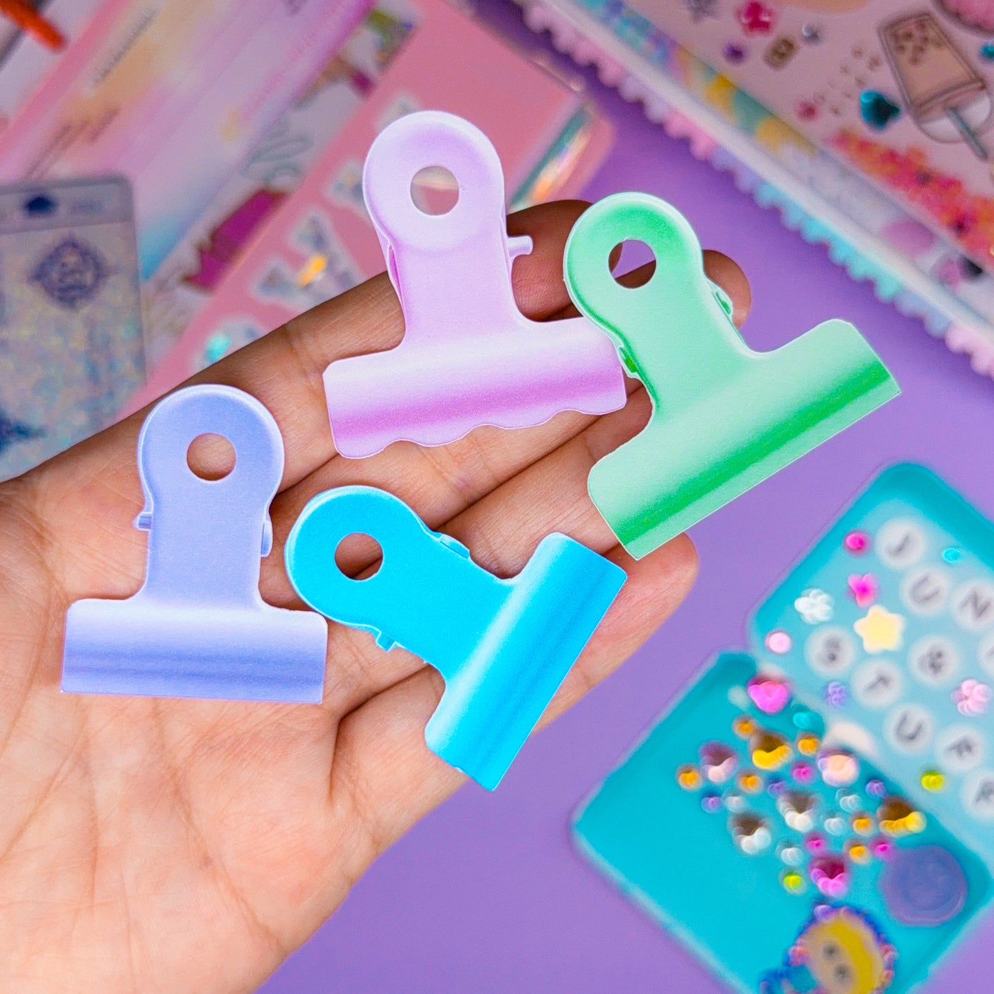 Journaling Paper Sticker - Pastel Mini Clips