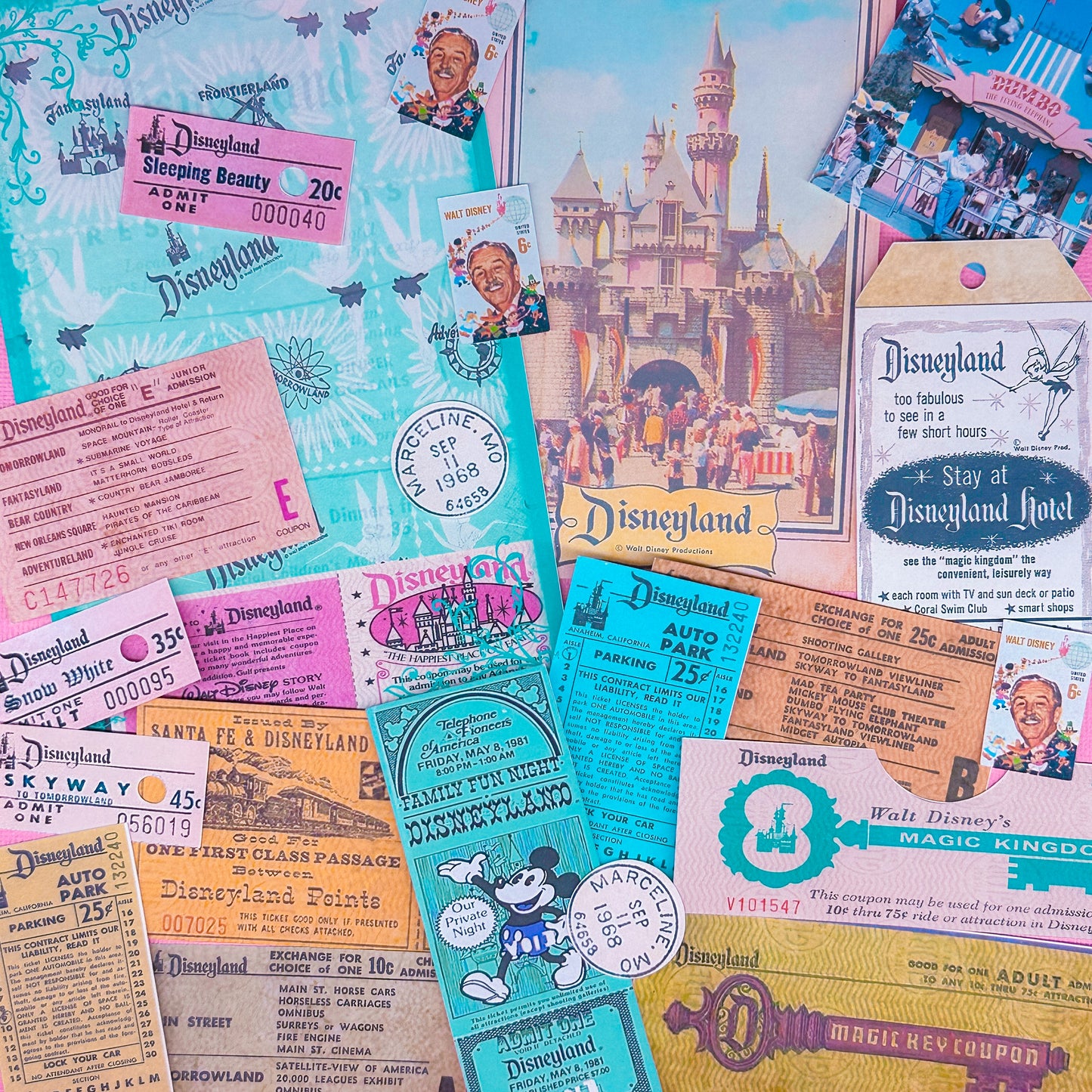 STICKER SCRAP PACK - DL Vintage 1955 (Vol. 2)