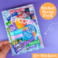 STICKER SCRAP PACK - Epcot