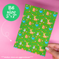 Journaling Paper Sticker - 5x7 Full Page Background Stickers (Fantasyland)