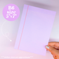 Journaling Paper Sticker - 5x7 Full Page Background Stickers (Pastel Papers)