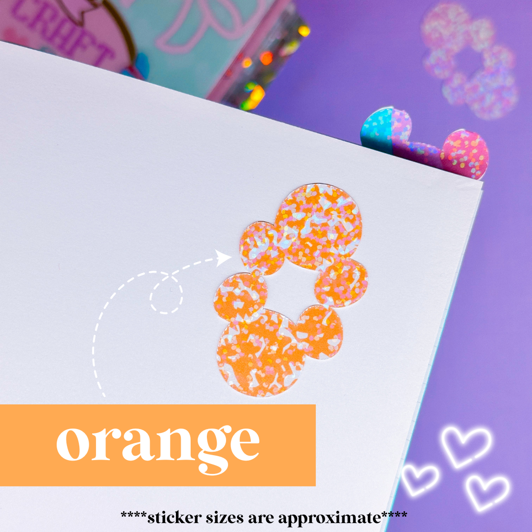 XL Glitter Mouse Tab