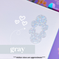 XL Glitter Mouse Tab