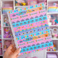 *DIGITAL DOWNLOAD ONLY* - Magical Washi Dashboard (COVER SIZE)