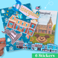 STICKER SCRAP PACK - Mini Main Street