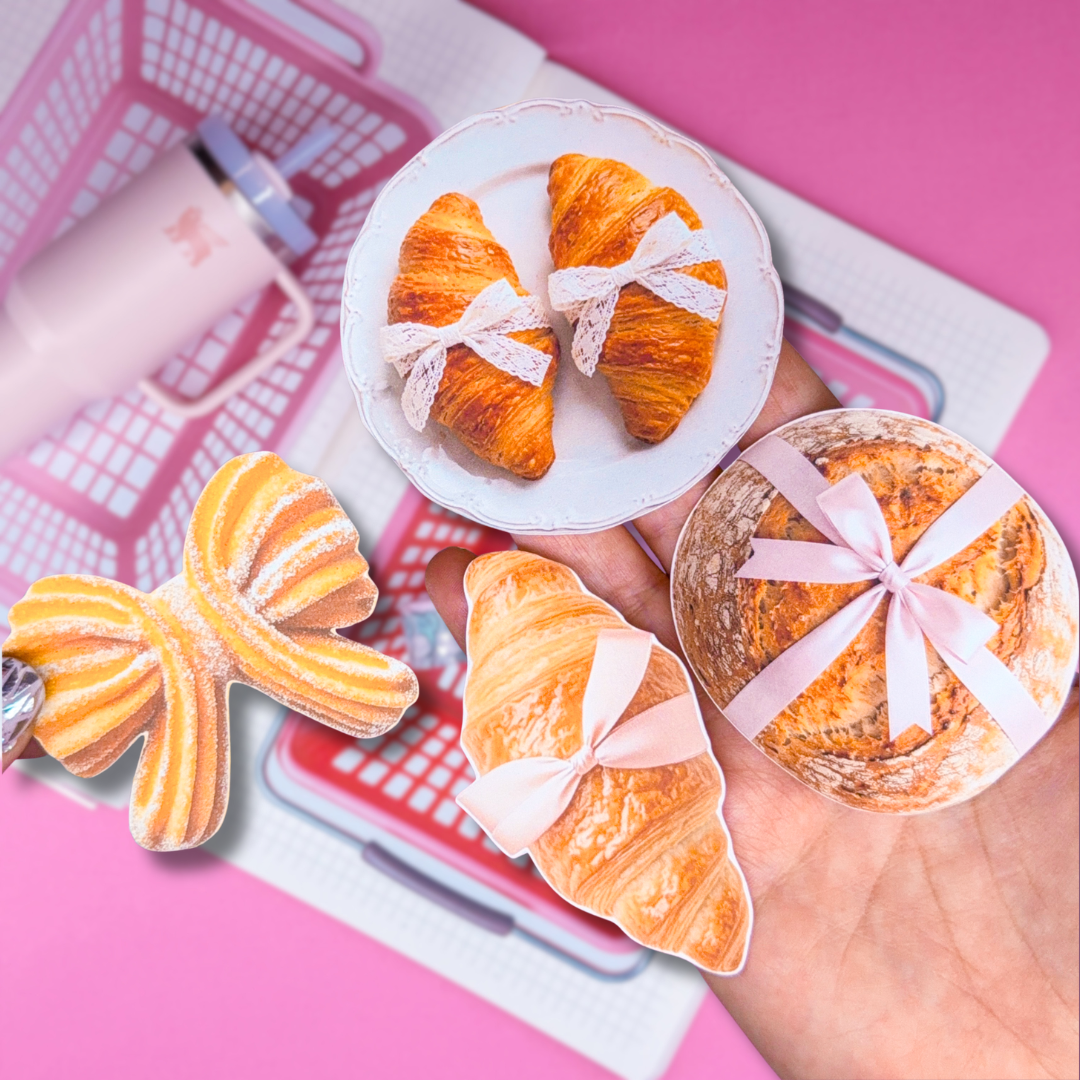Journaling Paper Sticker -  Coquette Pastries