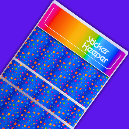 *PRE-ORDER* Sticker Storage Books - 90's Stationery - *SHIPS MID/LATE JUNE*