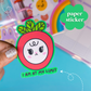 Journaling Paper Sticker - Funny Bunny