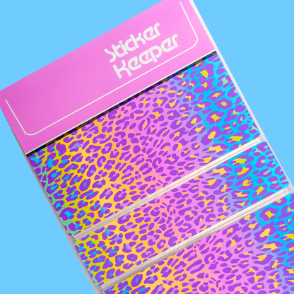 *PRE-ORDER* Sticker Storage Books - Pastel 90's - *SHIPS MID/LATE JUNE*