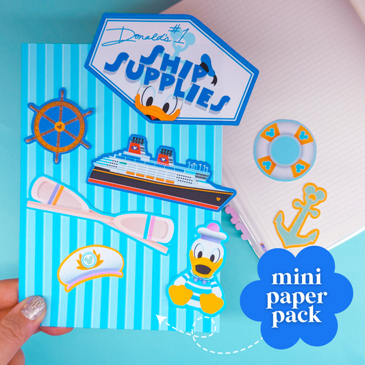 STICKER SCRAP PACK - Storefronts (Donald's Ship Supply)