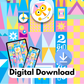 *DIGITAL DOWNLOAD ONLY* - Small World (COVER SIZE)