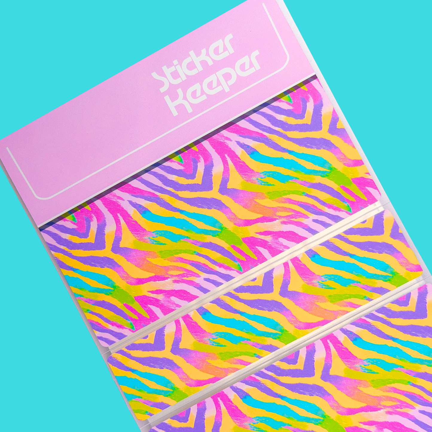 *PRE-ORDER* Sticker Storage Books - Pastel 90's - *SHIPS MID/LATE JUNE*
