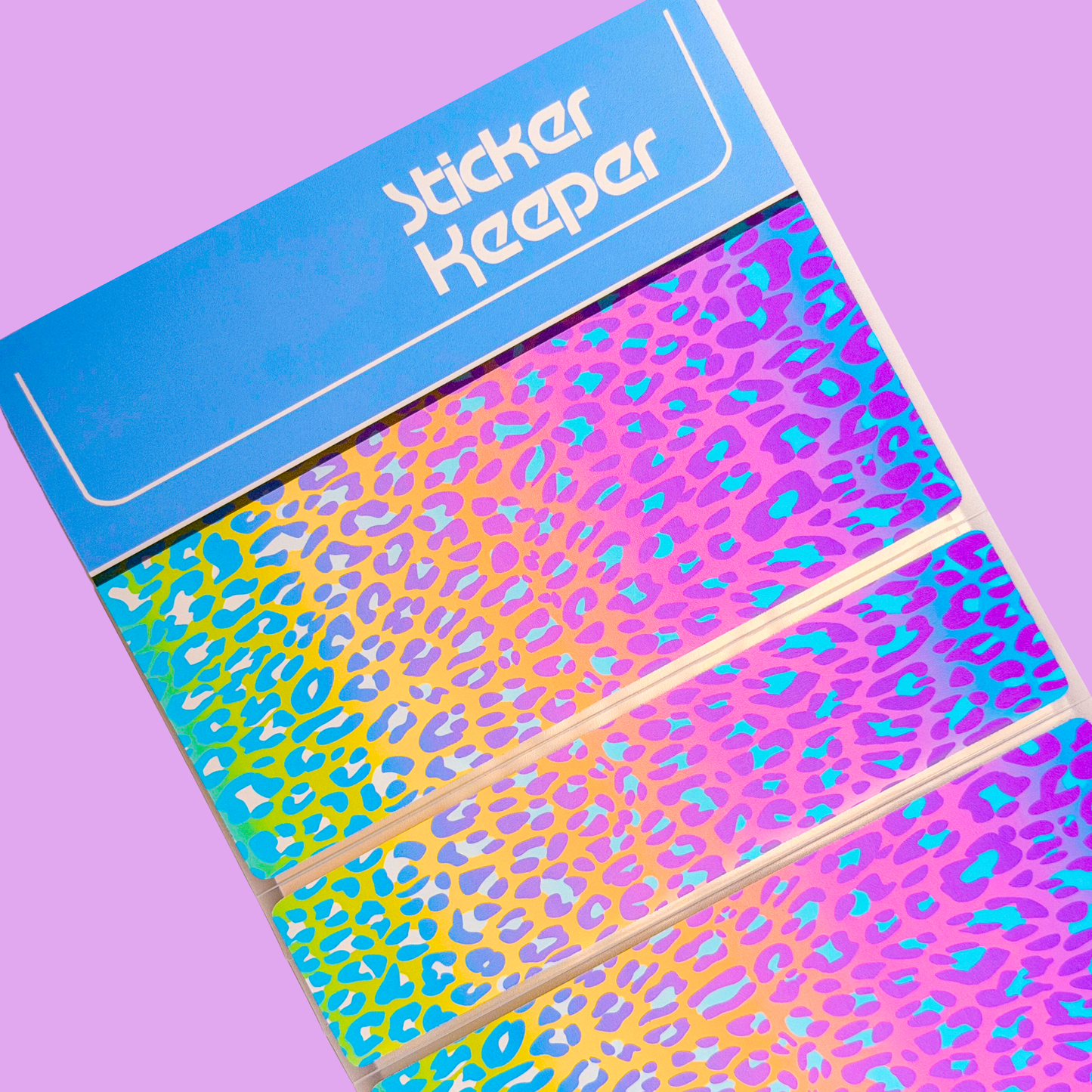 *PRE-ORDER* Sticker Storage Books - Pastel 90's - *SHIPS MID/LATE JUNE*