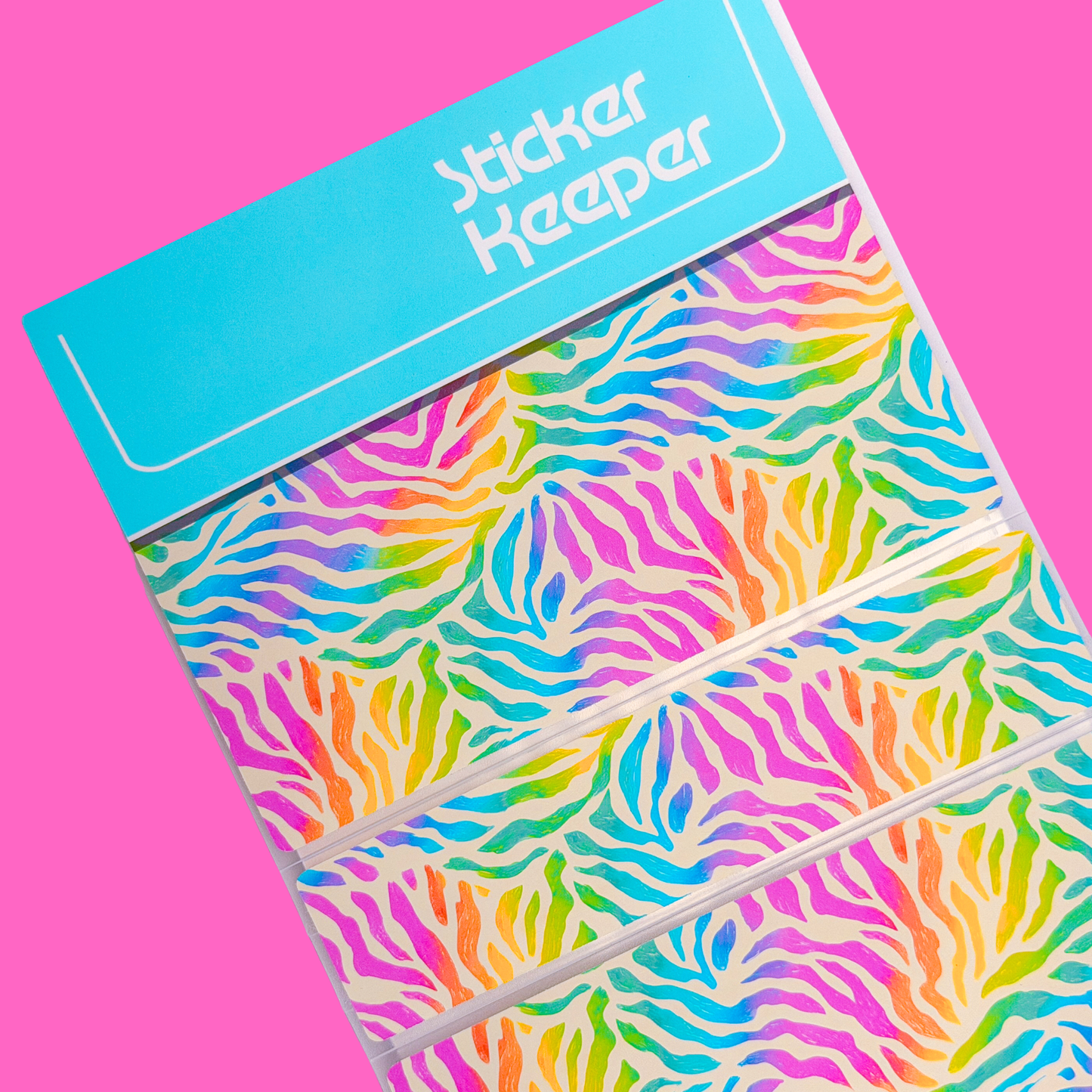 *PRE-ORDER* Sticker Storage Books - Pastel 90's - *SHIPS MID/LATE JUNE*