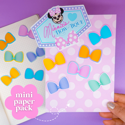 STICKER SCRAP PACK - Storefronts (Minnie's Bowtique)