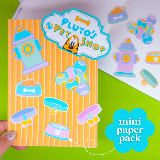 STICKER SCRAP PACK - Storefronts (Pluto's Pets)
