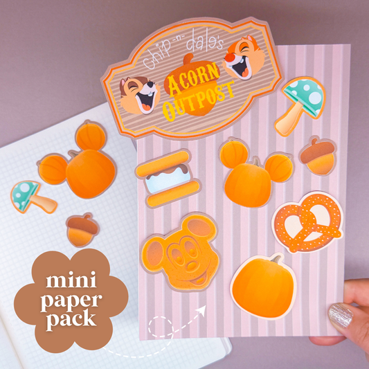 STICKER SCRAP PACK - Storefronts (Acorn Outpost)