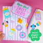 STICKER SCRAP PACK - Storefronts (Main St. Treats)