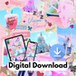 *DIGITAL DOWNLOAD ONLY* 2026 Vision Board (COVER SIZE)