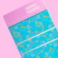 *PRE-ORDER* Sticker Storage Books - 90's Patterns *SHIPS MID/LATE JUNE*