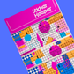 *PRE-ORDER* Sticker Storage Books - 90's Patterns *SHIPS MID/LATE JUNE*