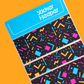 *PRE-ORDER* Sticker Storage Books - 90's Patterns *SHIPS MID/LATE JUNE*