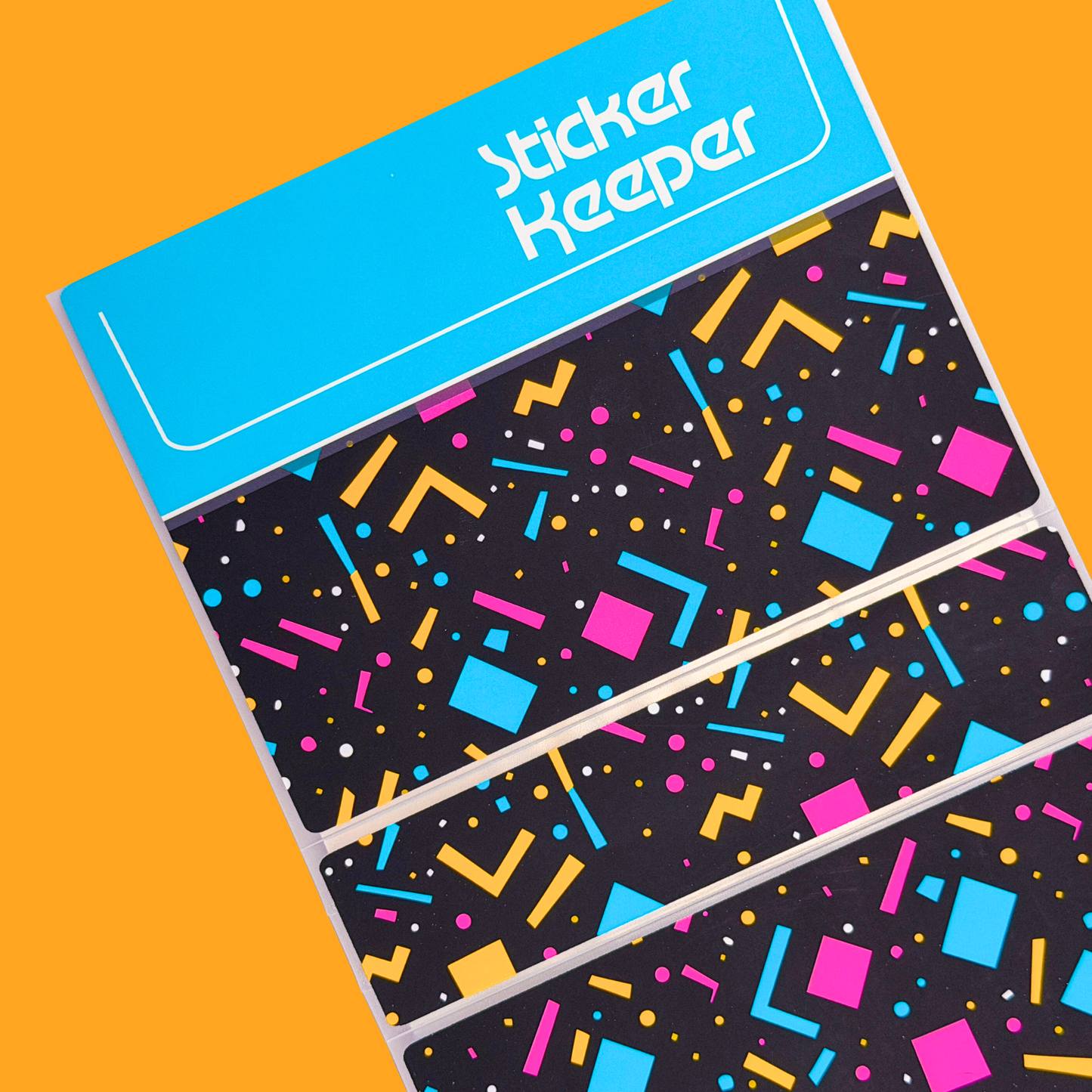 *PRE-ORDER* Sticker Storage Books - 90's Patterns *SHIPS MID/LATE JUNE*