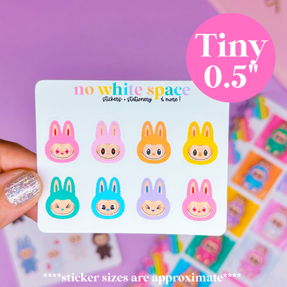 Paper Deco Stickers - Lil' Rainbow Bubus