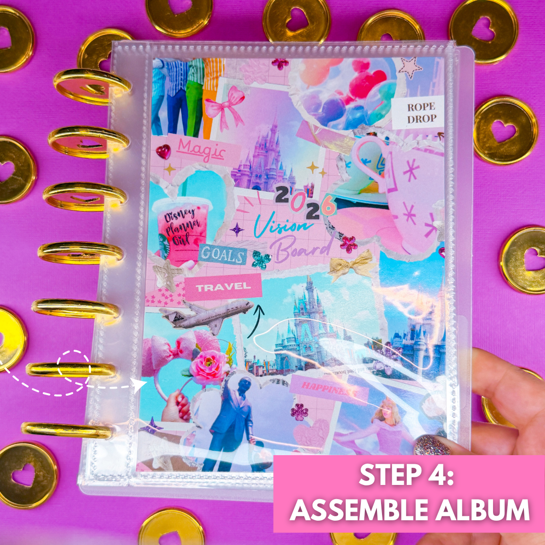 Sticker Storage - BUILD YOUR OWN Disc Album
