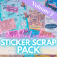 STICKER SCRAP PACK - DL Vintage 1955 (Vol. 2)