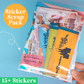 STICKER SCRAP PACK - WDW Vintage 1971