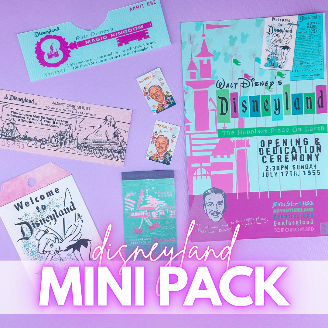 STICKER SCRAP PACK - DL Vintage 1955 (Mini Sampler Pack)