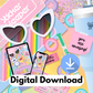 *DIGITAL DOWNLOAD ONLY* Original Flatlay 5x7 - MAGIC