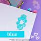 XL Glitter Mouse Tab
