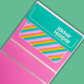 *PRE-ORDER* Sticker Storage Books - Rainbow Stripes - *SHIPS MID/LATE JUNE*