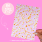 Journaling Paper Sticker - 5x7 Full Page Background Stickers (Funky Realism)