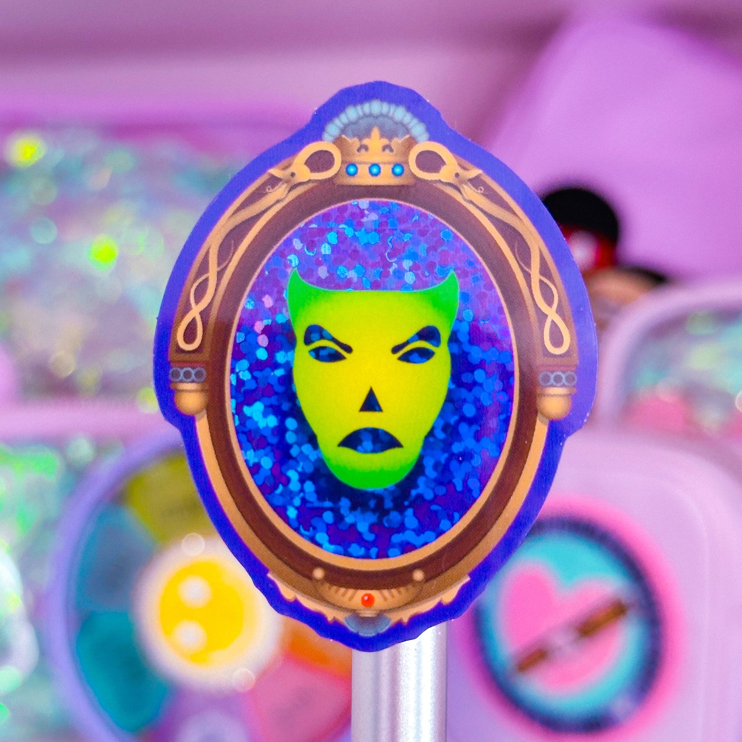 *DOLLAR DEAL* Waterproof Sticker - (Snow White) Evil Queen DUO