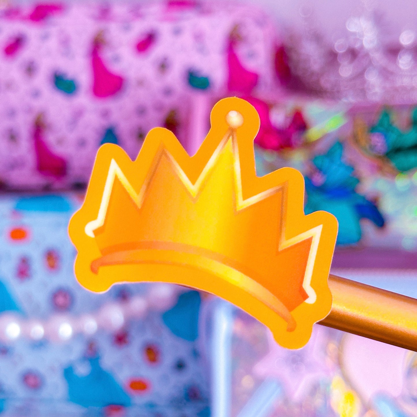 *DOLLAR DEAL* Waterproof Sticker - (Snow White) Evil Queen Crown