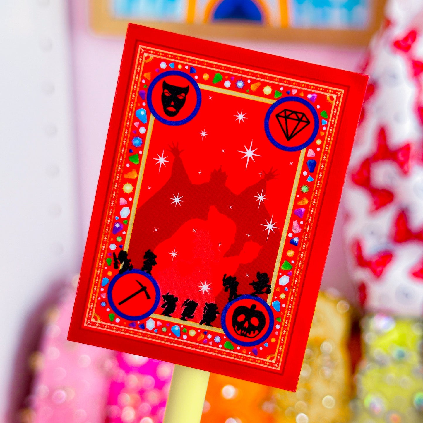 *DOLLAR DEAL* Waterproof Sticker - (Snow White) Book Cover