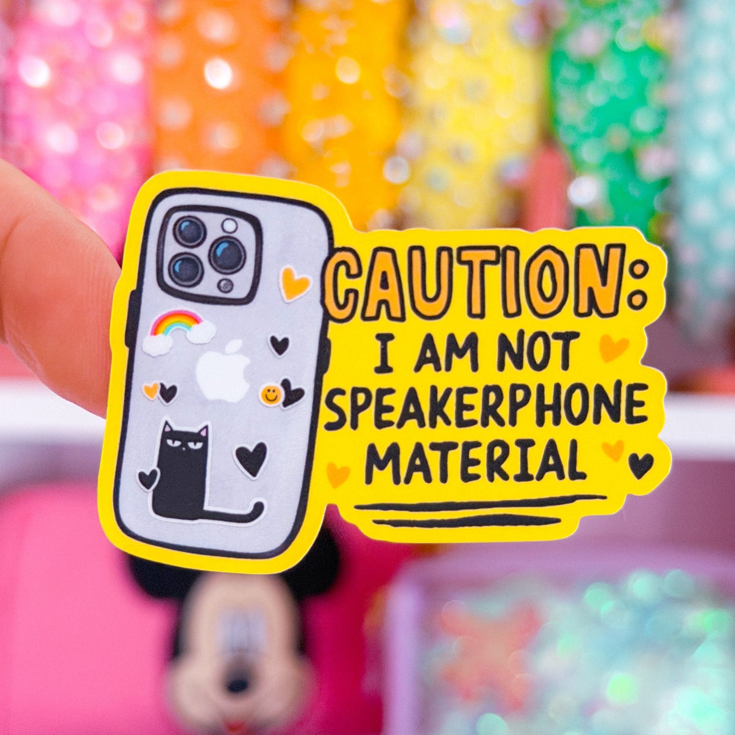 Waterproof Sticker - Not Speakerphone Material